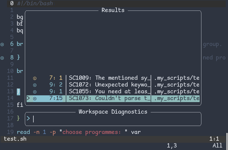 See :help vim.diagnostic.* for to know more about above functions.