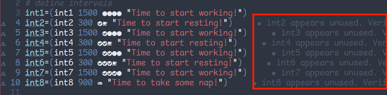  diagnostics color in vim/neovim