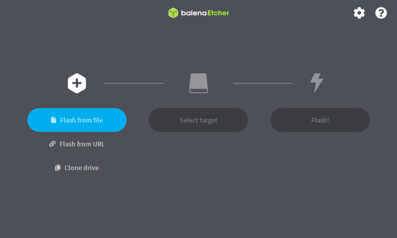 Etcher - A USB Forming Utility