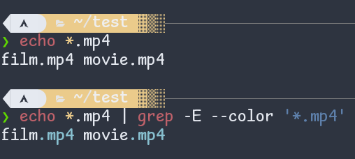 Fig: the difference between regex and shell patterns (globs)