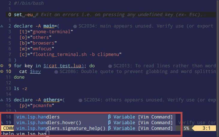 nvim-lsp autocompletion in command-line mode