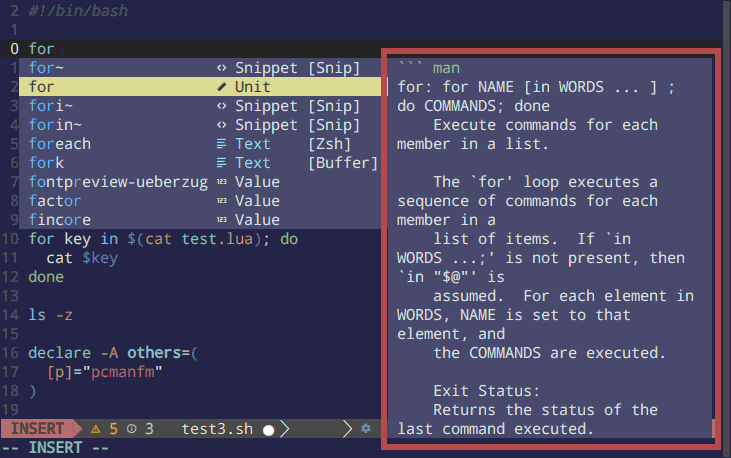 Scroll Document in nvim-lsp autocompletion